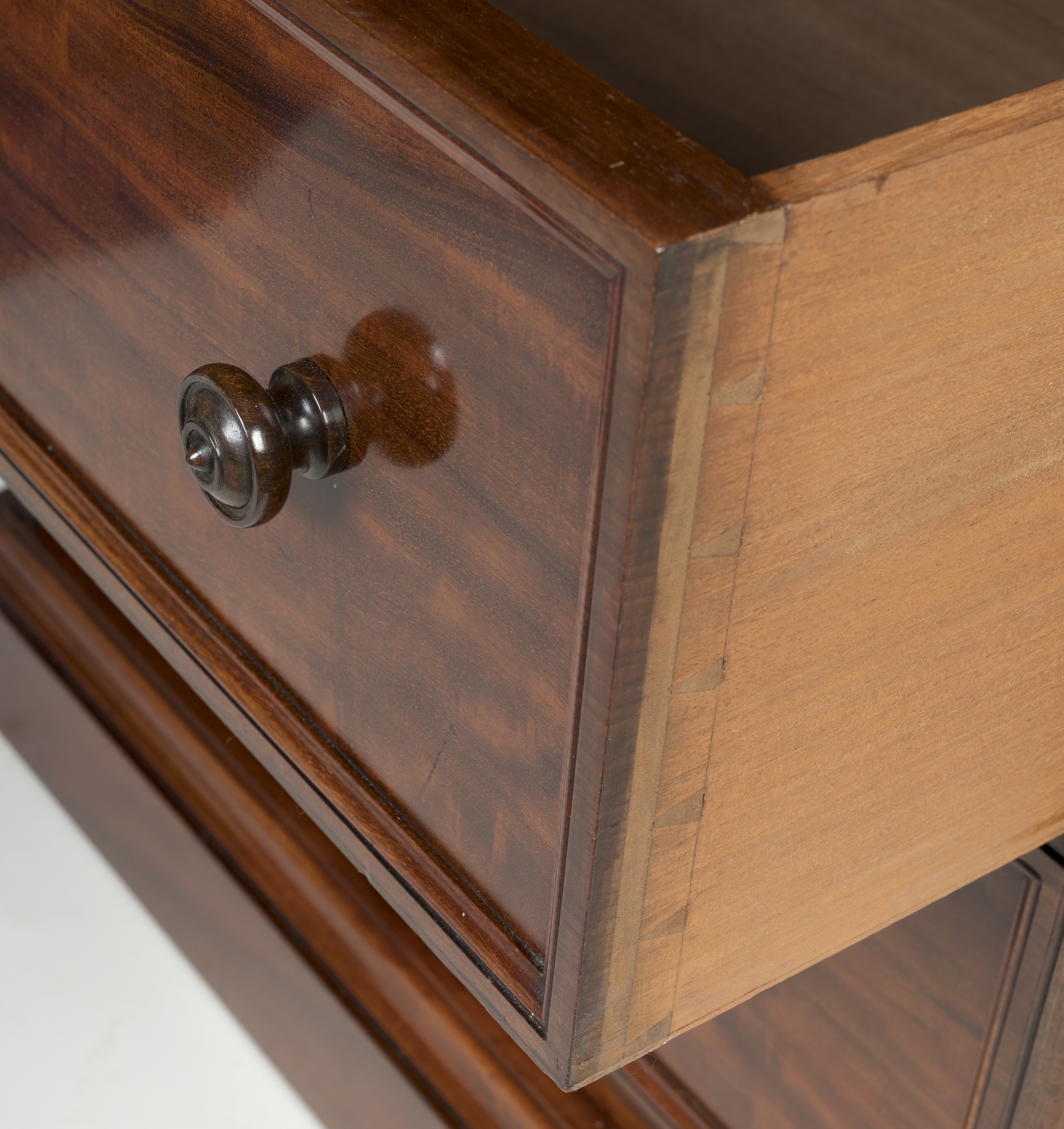A Fine Pair of Mahogany Wellington Chests Attributed to Gillows